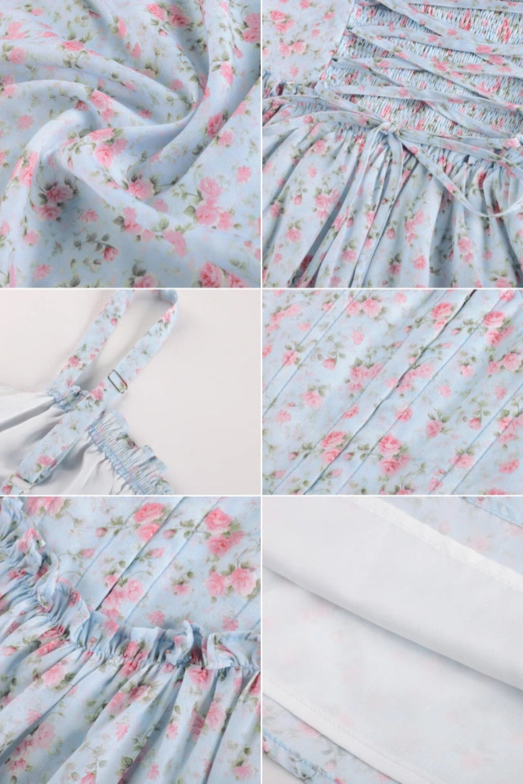 Sky Blue Floral