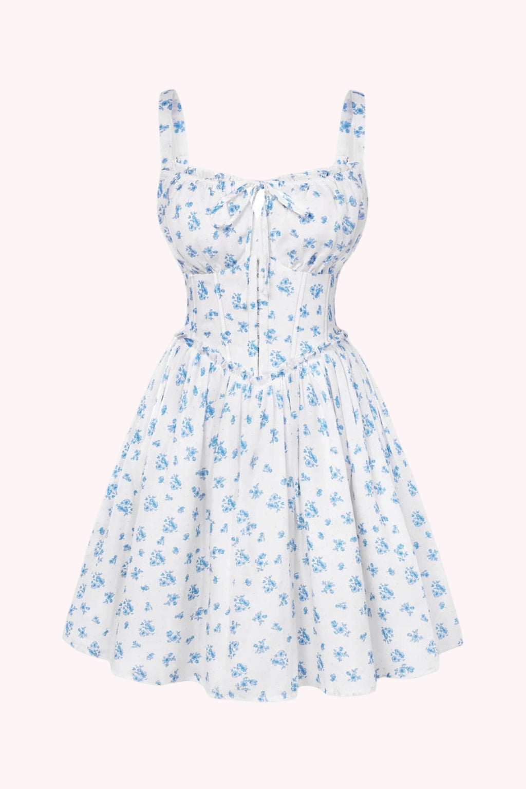 Floral Chiffon Mini Dress