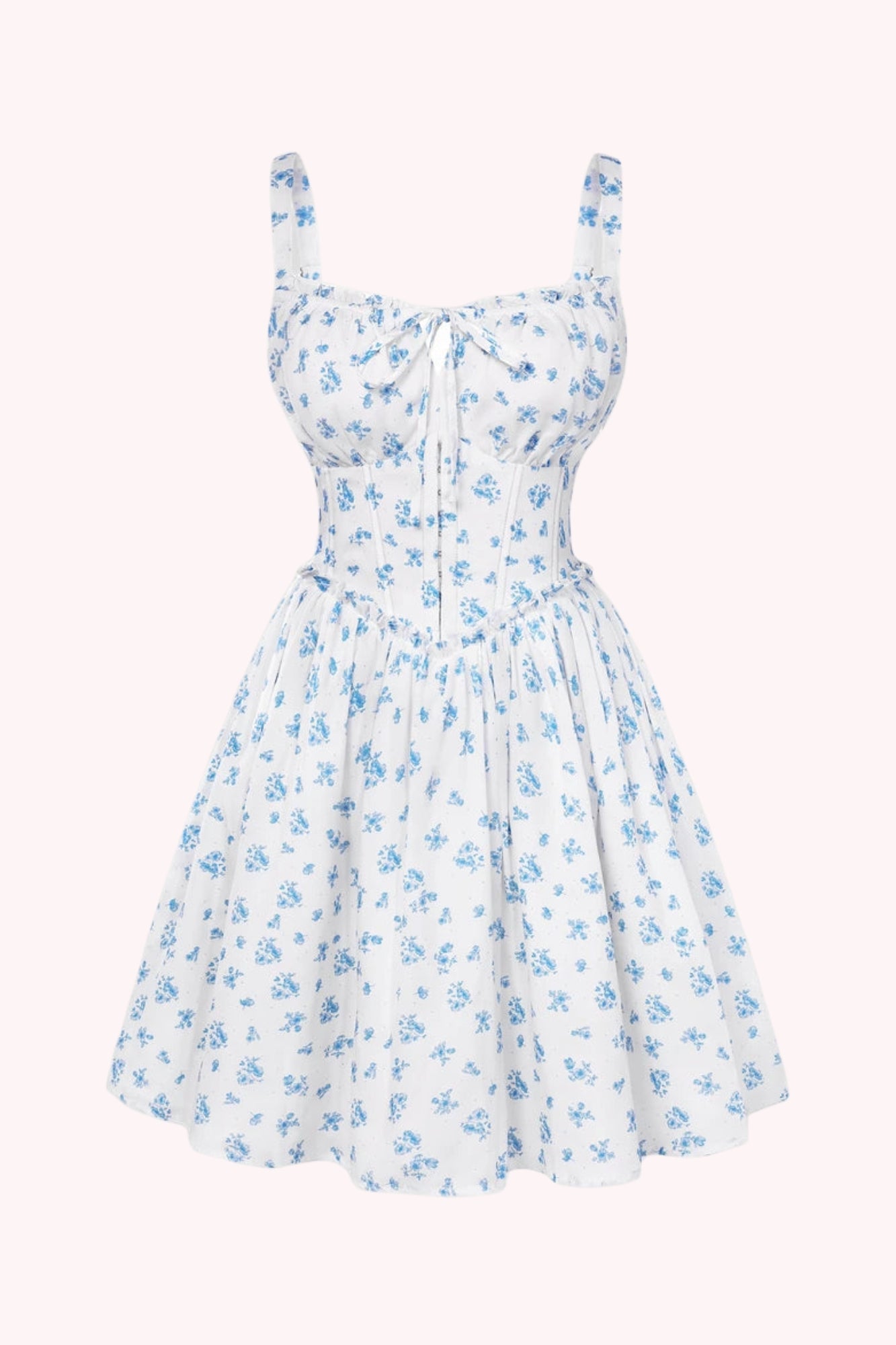 Floral Chiffon Mini Dress